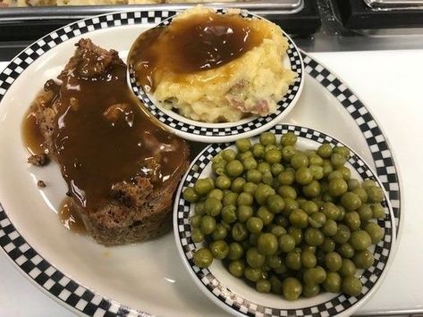 Diner Lunch Specials, Blue Plate Special Recipes, Restaurant Lunch Specials, Meat And Three, Blue Plate Special, Diner Food, Plate Lunch, Diner Recipes, Blue Plate