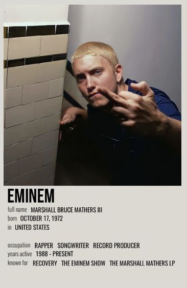 The Marshall Mathers Lp, Eminem Poster, 90s Rappers Aesthetic, Eminem Funny, The Slim Shady, The Eminem Show, 90s Rappers, Eminem Wallpapers, Eminem Photos