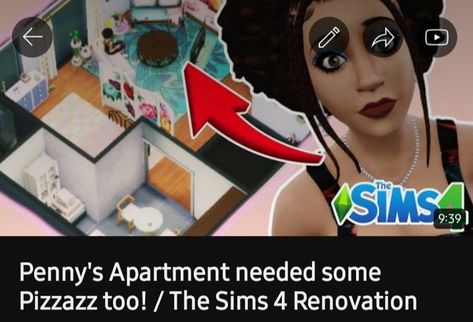 Apartment Makeover Penny Pizzazz Apartment, Sims 4 Renovation, Penny Pizzazz, Apartment Needs, Apartment Makeover, The Sims 4, The Sims, Sims 4, Penny