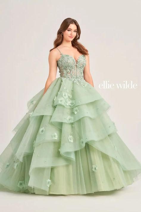 e6b957cd_aa31_4c7a_87a2_60b6894c7869.webp (1000×1500) Beaded Ball Gown, Ellie Wilde Prom Dresses, Designer Formal Dresses, Beaded Ball, Princess Sleeves, Ellie Wilde, Prom Long, Prom Ball Gown, Prom Dress Stores