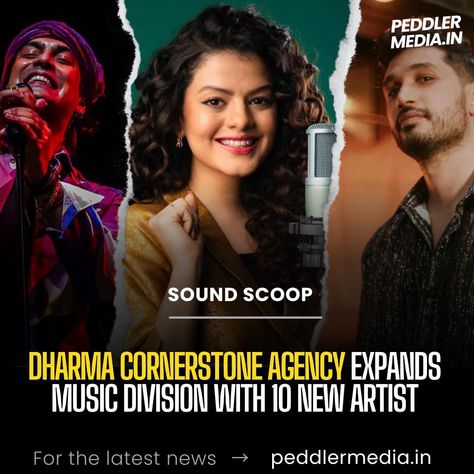 🎶 Exciting News Alert! 🎶 Dharma Cornerstone Agency (DCA) is expanding its Music Division, adding 10 incredible artists to their roster! 🙌 Big names like Jubin Nautiyal, Shakti Mohan, Palak Muchhal, Arjun Kanungo, and Celina Sharma are now part of the DCA family. With their powerhouse collaboration between Dharma Productions and Cornerstone Agency, DCA is set to enhance their artists' reach and provide top-notch management services. 💥 Head of Music Division, Hamza Kazi, expressed exciteme... Celina Sharma, Arjun Kanungo, Palak Muchhal, Shakti Mohan, Dharma Productions, Jubin Nautiyal, Bollywood Music, Indie Music, Exciting News