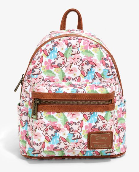 Step Into Spring With New Disney Loungefly Mini Backpacks from BoxLunch Backpacks Disney, Dragon Backpack, Moana Pua, Disney Bags Backpacks, Moana Disney, Cute Mini Backpacks, Disney Loungefly, Disney Bags, Mini Mochila