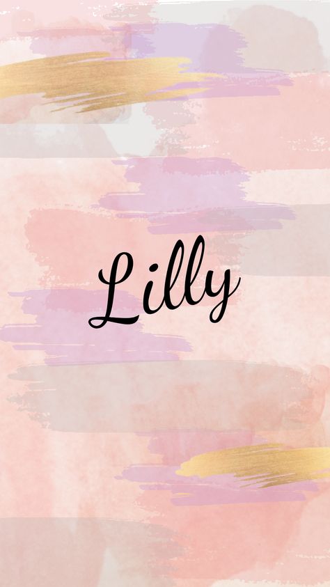 Lilly Name, Bible Quotes For Women, Your Name Wallpaper, I Miss You Wallpaper, Lily Wallpaper, Name Covers, Lilly Flower, Cute Wallpapers For Ipad, Beautiful Wallpapers For Iphone