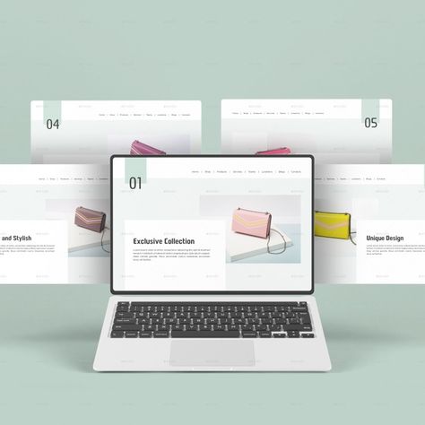 Mackbook with Website Presentation Mockup Set v.1 Website Mockup Design Ideas, Site Mockup, Website Mockup Psd, Website Mockup Design, Web Design Mockup, Website Presentation, Presentation Website, Ecommerce Startup, Postcard Mockup