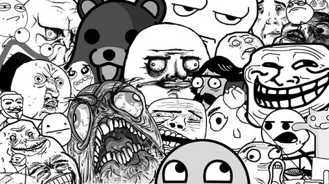 meme | Meme Faces Angry Face Meme, Funny Facebook Cover, Meme Characters, Cereal Guy, Snowman Wallpaper, Meme Background, Harlem Shake, Nyan Cat, Rage Comics