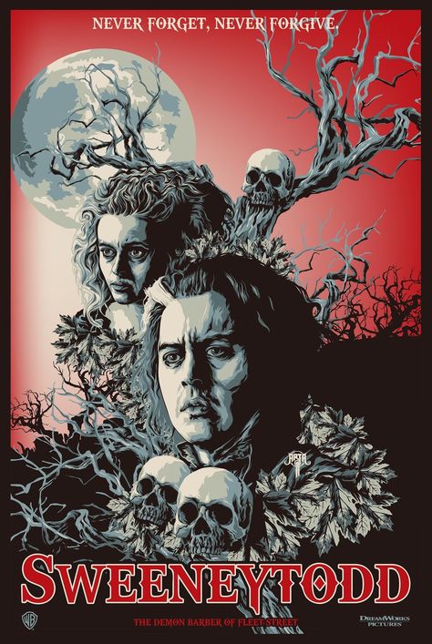 Art Movie Poster, The Legend Of Sleepy Hollow, Street Pictures, Tim Burton Art, Film Posters Art, Historical Movies, Tim Burton Films, Tim Burton Movie, Fleet Street