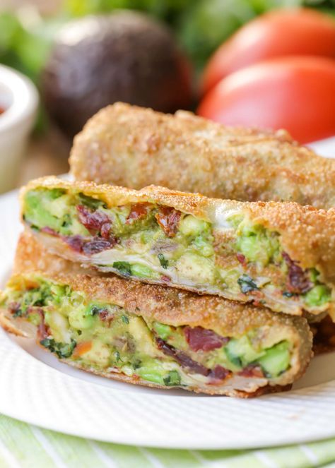 Copycat Cheesecake Factory Avocado Egg Rolls (+VIDEO) | Lil' Luna Cheesecake Factory Avocado Egg Rolls, Copycat Cheesecake Factory, Avocado Egg Rolls, Restaurant Appetizers, Cheesecake Factory Recipes, Lil Luna, The Cheesecake Factory, Popular Appetizers, Egg Roll Recipes