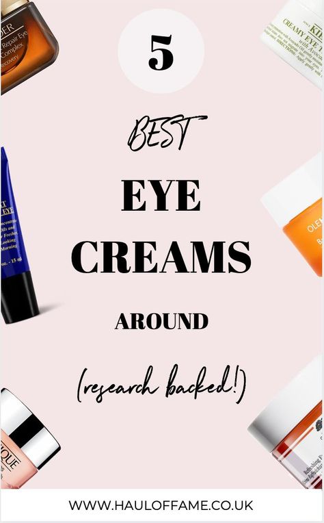 We've done a huge amount of research to help you discover the top 5 best eye creams on the market. Whether you suffer from dark circles, puffy eyes, wrinkles and fine lines associated with aging, we've rounded up the best eye creams for all eye concerns including anti-aging, brightening, soothing and depuffing eye creams. #antiaging #skincare #darkcirclesremedies #eyecreams #besteyecream Best Hair Tools, Eyes Wrinkles, Hair Curling Tools, Dark Circle Remedies, Cream For Dark Circles, Antiaging Skincare, Hair Secrets, Eye Cream For Dark Circles, Hair Waver