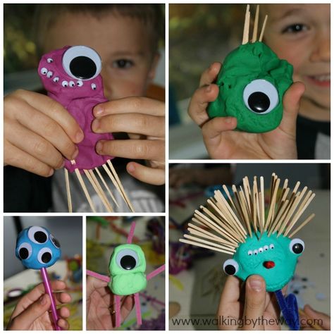 Play Doh Monsters, Playdough Station, Harold And The Purple Crayon, Teach Like A Pirate, Play Doh Fun, Disney Themed Classroom, Monster Craft, Purple Crayon, Playdough Activities