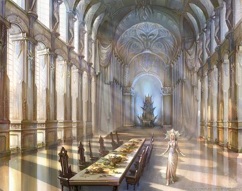 Epic Paintings, Egiptul Antic, Albrecht Durer, Digital Paintings, Dining Hall, Fantasy City, Fantasy Castle, Fantasy Setting, Fantasy Places