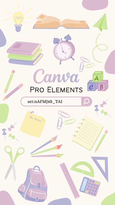 Cute Canva element collection, back to school. Cute sticker pack featuring school supplies. Cute stickers, stickers aesthetic, stickers packs, sticker ideas, drawing ideas, illustration art, digital art, canva elements, canva collection. School Supplies Cute, Illustration Art Digital, Ideas Illustration, Elements Canva, Hex Color Palette, Stickers Aesthetic, School Clipart, Canva Element, School Collection