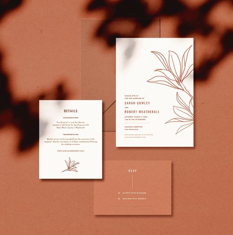 Welcome!I'm glad t Desert Wedding Invites, Formal Invitation Design, Botanical Invitation, Terracotta Wedding Invitation, Willow Wedding, Wildflower Invitation, Desert Willow, Wedding Invite Template, Floral Invitations Template