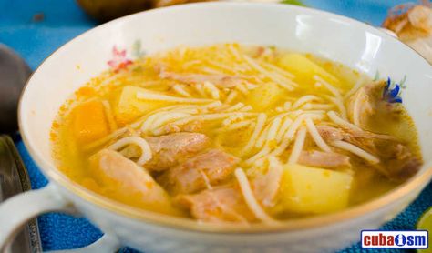 Cuban Soup, Cuban Food Recipes, Cuban Chicken, Pollo Recipe, Cuban Dishes, Chicken Noodle Soup Recipe, Cuban Cuisine, Noodle Soup Recipe, Cuban Style