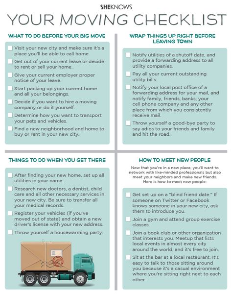 Your moving checklist Moving Out Of Parents House Checklist, Checklist For Moving Out Of State, Out Of State Moving Checklist, Moving Checklist Out Of State, Moving Out Of State Checklist, Moving To A New State, Moving List, Moving Ideas, Moving House Tips