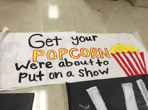 Circus theme! School Spirit Ideas Pep Rally, Pep Rally Themes, High School Football Posters, Cheerleading Signs, Volleyball Signs, High School Posters, Spirit Posters, School Spirit Posters, Rally Idea