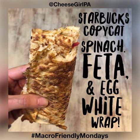 Copycat Starbucks Spinach Feta Wrap, Copycat Starbucks Egg White Spinach Feta Wrap, Copycat Starbucks Egg White Feta Wrap, Starbucks Feta Egg White Wrap, Starbucks Egg White Spinach Feta Wrap, Starbucks Spinach Feta Wrap Recipe, Spinach Feta Egg White Wrap, Egg White Sandwich, Spinach Feta Egg