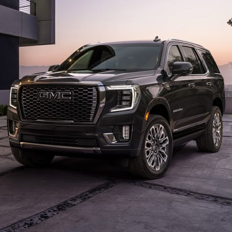 GMC - Yukon Denali Ultimate - A new top-of-the-line trim with next-level innovation and styling. https://ruralistic.co/gmc---yukon-denali-ultimate/ #GMC #YukonDenali #DenaliUltimate #SUVS #gmctruck #AcreageLife #Ruralistic Yukon Denali Ultimate, Yukon Car, Gmc Denali Truck, Denali Truck, Gmc Suv, Gmc Sierra Denali, Gmc Denali, Gmc Yukon Denali, Yukon Denali