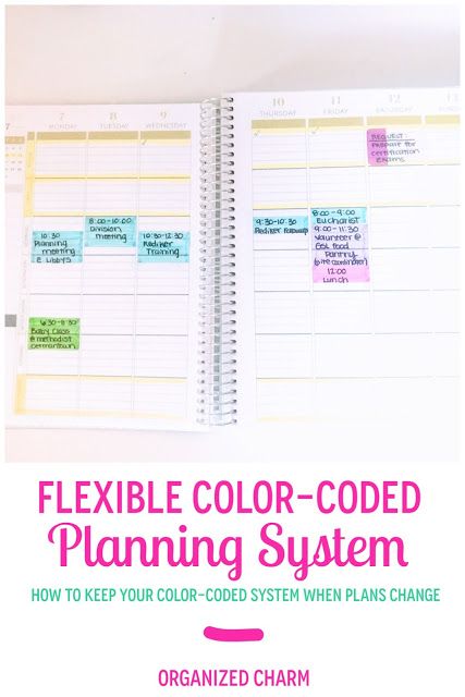 How to Create a Flexible Color-Coded Planning System Planner Highlighting System, Highlighting System, Color Coding Planner, Productivity System, Empty Notebook, Planner System, Planning System, Teaching Plan, Highlighter Set