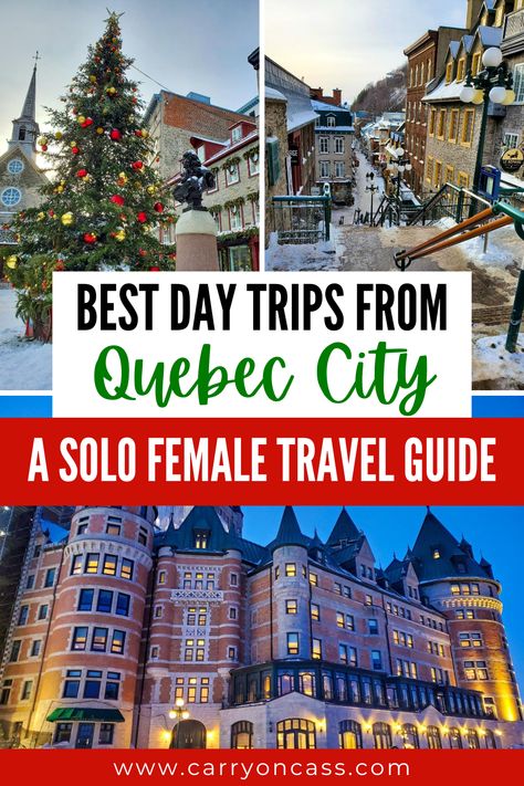 Check out this gorgeous winter wonderland! Winter in Quebec City is absolutely gorgeous and if you would like to go, it's best to start planning now! Get lost in the charming streets of this fairytale town. Old Quebec City Winter, Quebec City Christmas, Quebec City Winter, Old Quebec City, Fairytale Town, Saint Lawrence River, Quebec City Canada, Saint Lawrence, Old Quebec