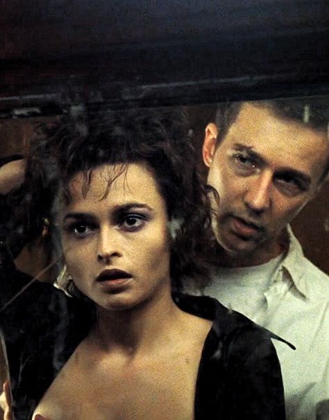 Marla Singer And Narrator, Marla And The Narrator, Marla Singer, The Narrator, You're The Worst, Edward Norton, Tyler Durden, Club Poster, Helena Bonham Carter