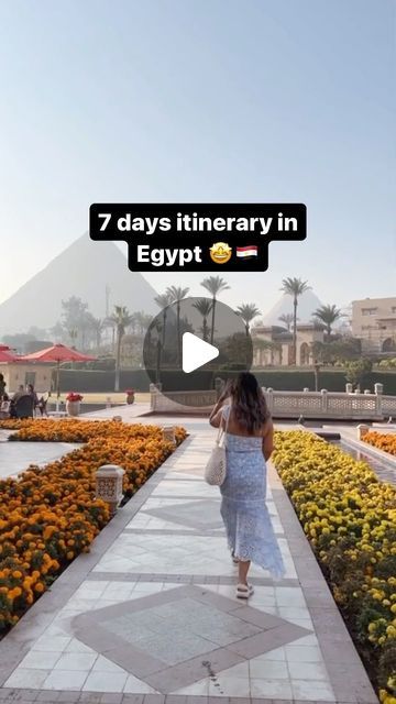 MyEgypt on Instagram: "7 days itinerary for an unforgettable trip to Egypt 🤩🇪🇬  Day 1: Cairo - Visit the Pyramids, Egyptian Museum, and go shopping and explore the Khan el Khalili Market.  Day 2: Aswan - Fly early in the morning to Aswan and take a half day trip to Abu Simbel. It’s ~3 hour each way, but 100% worth it, it was one of our favorite stops in all of Egypt. In Aswan for dinner try some traditional Nubian food.  Day 3: Aswan - Visit the colorful Nubian Village and take a motor boat over to Philae Temple from Aswan. After that, embarked on a 3 day Nile cruise. 

Day 4: Nile Cruise - Sail the Nile and stop along the way at Kom Ombo Temple. 

Day 5: Nile Cruise - Sail the Nile and stop along the way in the town of Edfu to visit Edfu Temple. 

Day 6: Luxor - Disembark the cruise an Edfu Temple, Nubian Village, Philae Temple, Trip To Egypt, Nile Cruise, Abu Simbel, Egyptian Museum, Motor Boat, Luxor