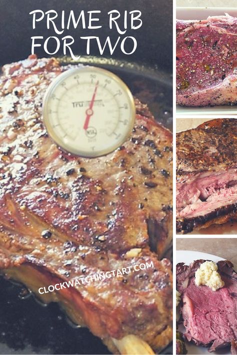 How To Cook Prime Rib Steak, Prime Rib For Two, Prime Rib Steak Recipe, Prime Rib Steaks In Oven, Prime Rib For 2, Small Rib Roast Recipe Bone In Oven, Prime Rib Steaks How To Cook, Small Prime Rib Roast Oven, Small Prime Rib Roast Recipe