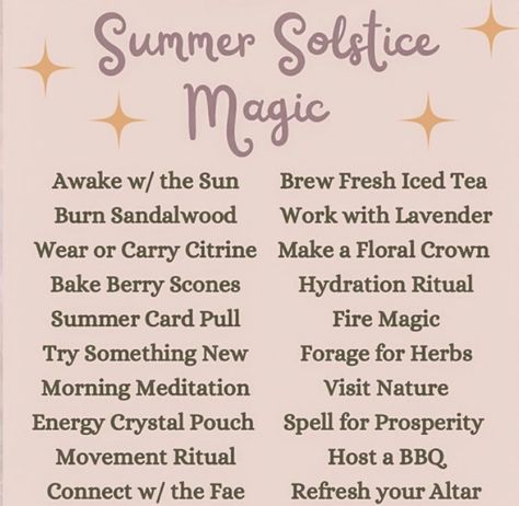 Summer Solstice Recipes, Litha Recipes, Sabbath Recipes, Wholesome Witch, Solstice Activities, Witchy Calendar, Witchy Holidays, Wiccan Holidays, Litha Ritual