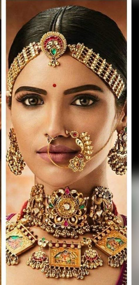 Borla Rajasthani, Rajasthani Bride, Nath Nose Ring, Bridal Trousseau, Bridal Jewels, Indian Nose Ring, Blush Bride, Bridal Look, Look Here