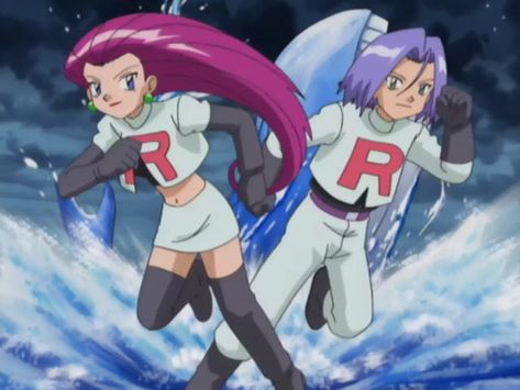 Screenshot from Pokemon AG. #pokemon #teamrocket #jessie #james #musashi #kojiro #rokettodan #tr #pokemonadvance #pokemonadvancedgeneration #pokemonag #advancedgeneration #pokemonrs #anime #animation #hoenn #screenshot #japan James Pokemon, Pokemon Advanced, Pokemon Sketch, Anime Animation, Jessie James, Team Rocket, Bad Guy, Halloween Outfits, Anime Images