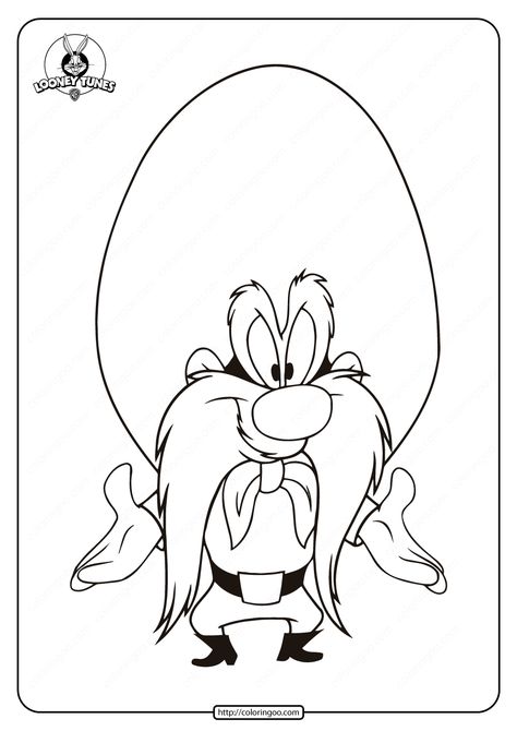 Printable Yosemite Sam Coloring Pages. #free #printable #looneytunes #yosemite #sam #yosemitesam #coloring #drawing #outline #drawing #coloringpages Yosemite Sam Tattoo, Looney Tunes Coloring Pages, Funny Easy Drawings, Poo Bear, Disney Character Drawings, Easy Disney Drawings, Short Notes, Eagle Drawing, Disney Drawings Sketches