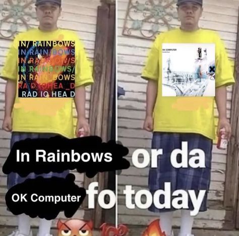 In Rainbows Radiohead Shirt, In Rainbows Radiohead, Radiohead In Rainbows, In Rainbows, Hard Decision, Ok Computer, Thom Yorke, Weezer, Radiohead