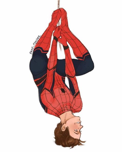 Bruñido Spiderman Drawing Tom Holland, Peter Parker Art Tom Holland, Spiderman Homecoming Fanart, Peter Parker Fanart Tom Holland, Tom Holland Spiderman Art, Tom Holland Spiderman Fanart, Spiderman Cute Drawing, Tom Holland Art, Cute Spiderman