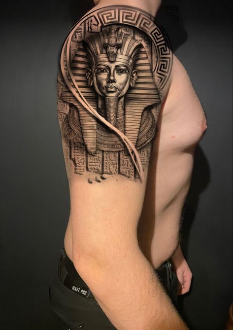 #tattoodesign #tattoo #tattoostyle #tattooidea Pharaoh Tattoo, Leave Behind, Ancient Egypt, Tattoo Design, We Need, Egypt, Tattoo Designs, Need To Know, Tattoos