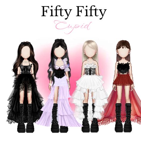 KPOP IDOLS - Showcase by dashulyatop - Everskies Kpop Idol Dress, Idol Outfit Ideas, Kpop Outfits Stage, Kpop Dance Outfits, Dance Style Outfits, Kpop Dress, Everskies Fits, Korean Outfits Kpop, Kpop Stage