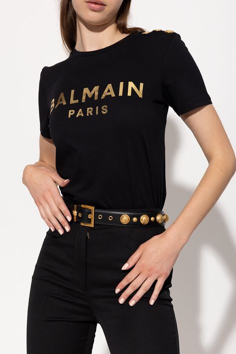 Balmain - Women's Belt Paris Shirt, Balmain Paris, Women Lifestyle, Women's Belt, Old Money, Belts For Women, Leather Belt, Paris, Lifestyle