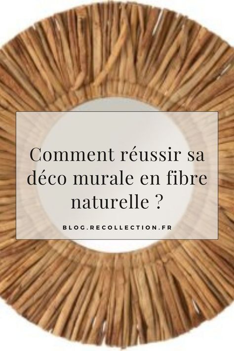 Les fibres naturelles se démultiplient pour servir la déco de vos murs et leur donner un air nature, rafraîchissant et un brin bohème. Bonus, c’est une décoration murale facile à coordonner avec votre mobilier, quel que soit son matériau. Et vous pouvez même jouer à fond la carte du style déco naturelle ! Air Nature, Pouf Design, Deco Nature, Deco Boheme, Style Deco, Decoration Table