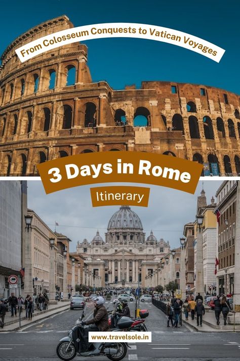 Looking for an exciting 3 Days in Rome Itinerary? Discover the perfect blend of history, art, culture and cuisine for making the most of your visit. With our 3 Days in Rome with family we blend in the grand monuments, beautiful fountains, cobblestones streets and splendid patios along with other Roman treasure troves – all into one. Read along and find out the most fun things do to, places to stay, some tips and the total budget for your trip. Beautiful Fountains, 3 Days In Rome, Rome Itinerary, History Art, Art Culture, Fun Things, Rome, Monument, History