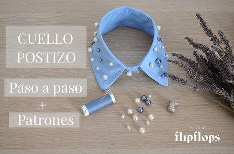 Tutorial paso a paso para hacer tu cuello de camisa postizo, con patrones descargables de Living in Flipflops Dog Bandana Diy, Bandanas Diy, Dog Accesories, Pet Style, Animal Toys, Lucky Charm, Dog Accessories, Dog Bandana, Shih Tzu