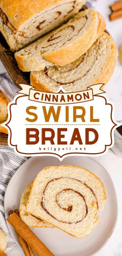 Homemade Cinnamon Bread, Multigrain Bread Recipe, Cinnamon Swirl Bread Recipe, Swirl Bread Recipe, Cinnamon Bread Easy, Bread With Butter, Cinnamon Bread Recipe, Cinnamon Roll Bread, Swirl Bread