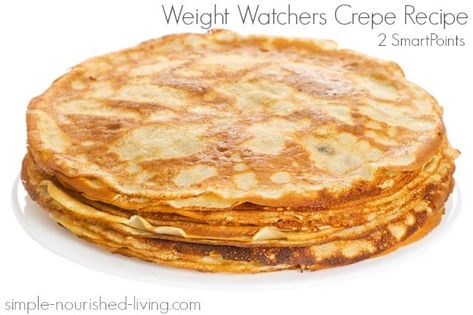 Russian Crepes, Weight Watchers Calculator, Russian Pancakes, Crêpe Recipe, Russian Dishes, Crepe Recipe, Russian Food, Weight Watchers Breakfast, Foreign Food