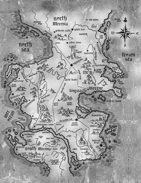 CREATING A MAP FOR YOUR FANTASY NOVEL | jademphillips Fictional Maps Ideas, Fantasy Country Map, Fictional Maps, Fantasy Map Making, Create A Map, Map Making, Fantasy World Map, Writing Fantasy, Fantasy Maps