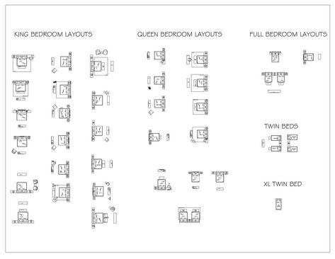 Bedroom AutoCAD Blocks Chaise Sofa Living Room, Autocad Tips, Outdoor Furniture Layout, Bed Benches, Primary Bedrooms, Bunk Bed Rooms, Kitchen Arrangement, Bathroom Layouts, Autocad Blocks