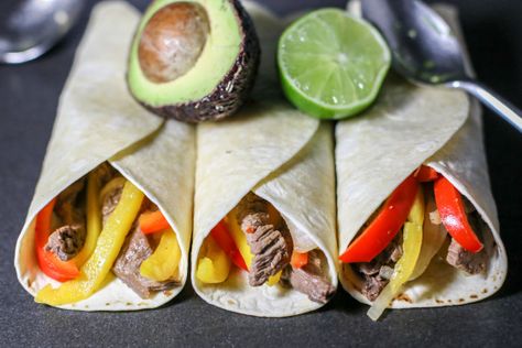 Steak (Or Chicken) Fajitas Recipe - Food.com Faita Recipes, Beef Fajita Recipe, Mexican Party Food, Chicken Fajitas Recipe, Steak Fajita Recipe, Fajita Marinade, Fajitas Recipe, Tomato Nutrition, Chicken Fajita Recipe