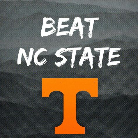 Week 2…Go Vols! #vols #beatNCState Go Vols, Nc State