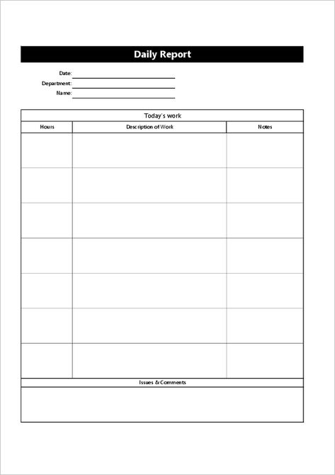 Daily Report Template for excel Daily Report Template, Powerpoint Icon, Gantt Chart Templates, Attendance Sheet, Daily Report, Organization Chart, Project Management Templates, The Knack, Schedule Templates