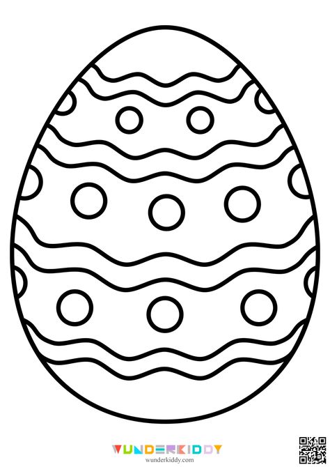 Easter Eggs Coloring Pages, Easter Dot To Dot Printables, Egg Outline Printable, Easter Egg Outline Free Printable, Free Printable Easter Activity Pages, Egg Template, Easter Egg Template, Unique Easter Eggs, Egg Coloring Page