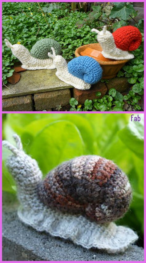 Amigurumi Snail Crochet Free Patterns Crocheted Snail Free Pattern, Amigurumi Ant Free Crochet Pattern, Crochet Snail Hat, Giant Snail Crochet Pattern Free, Crochet Slug Pattern, Slug Crochet Pattern Free, Free Bug Crochet Pattern, Free Snail Crochet Pattern, Crochet Catapillar Pattern Free