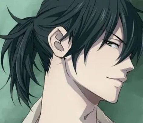 Male Ponytail, Hairstyles Male, Anime Hairstyles Male, Hairstyles Anime, Anime Hairstyles, Hair Ponytail, Anime Drawing, Anime Guys, Hairstyles