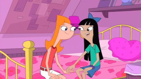 Mis amigas Candace And Stacy Phineas And Ferb, Candice And Stacy Phineas And Ferb, Candice And Stacy Costume, Candace And Stacy Costume, Stacy And Candace, Candace And Stacey, Best Friends Aesthetic Cartoon, Candice Phineas And Ferb, Good Duos