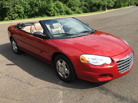 Car brand auctioned:Chrysler Sebring 04 Car model chrysler sebring convertible 4 cyl 2.4 l no reserve Check more at http://auctioncars.online/product/car-brand-auctionedchrysler-sebring-04-car-model-chrysler-sebring-convertible-4-cyl-2-4-l-no-reserve/ Cherry Red Convertible, Chrysler Convertible, Sebring Convertible, Chrysler Sebring Convertible, Chrysler Valiant, 1975 Chrysler Imperial, Vintage Red Convertible, Chrysler Sebring, Car Brand